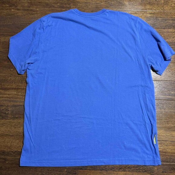 Vintage NIKE Dri-fit HOPE Livestrong Men’s XL T-shirt Blue Yellow *RARE - Picture 4 of 13